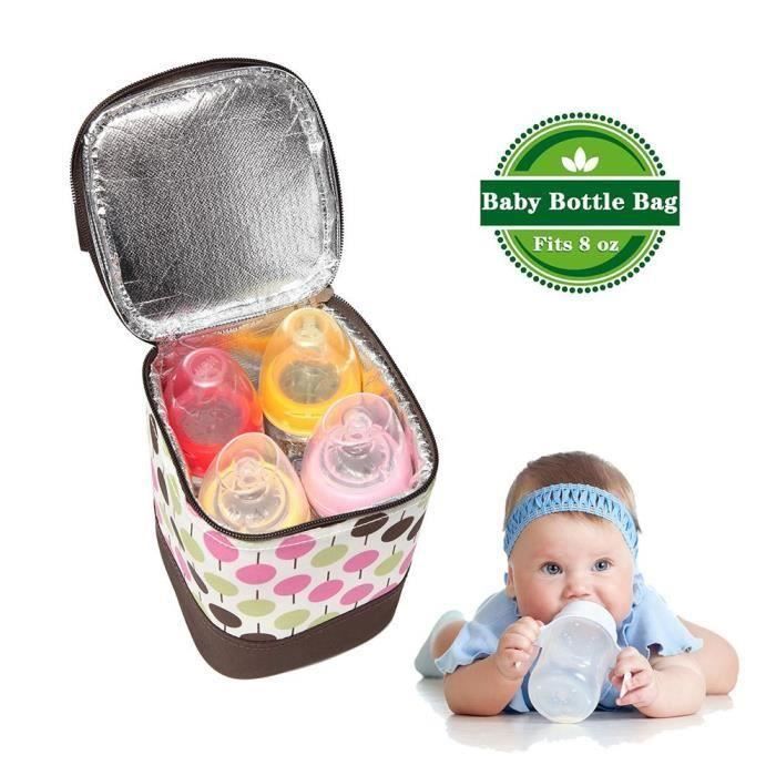 Sac Isotherme pour Bouteille Lait Multi-couleurs
