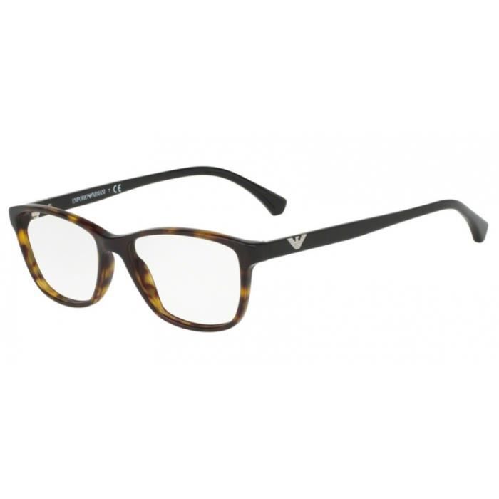 Lunettes de vue Emporio Armani EA3099 5026 Havana 54-16 Ecaille