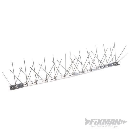 LOT DE 10 JEUX DE PICS MÉTALLIQUES ANTI-OISEAUX…