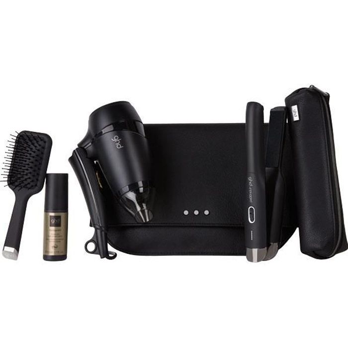 GHD Coffret d'exception lisseur sans fil & sèche-cheveux de voyage