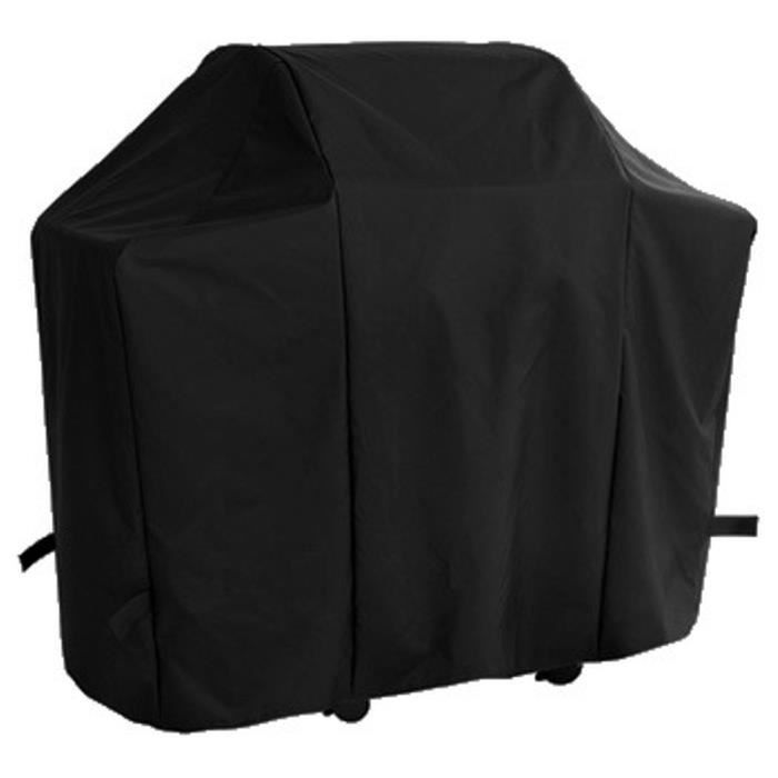 Housse pour barbecue gaz 133x82cm polyester noir gamme confort