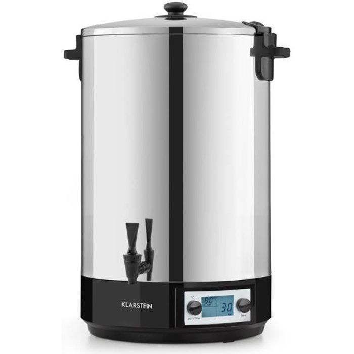 Klarstein KonfiStar 50 Digital Stérilisateur & distributeur de boissons 50 litre