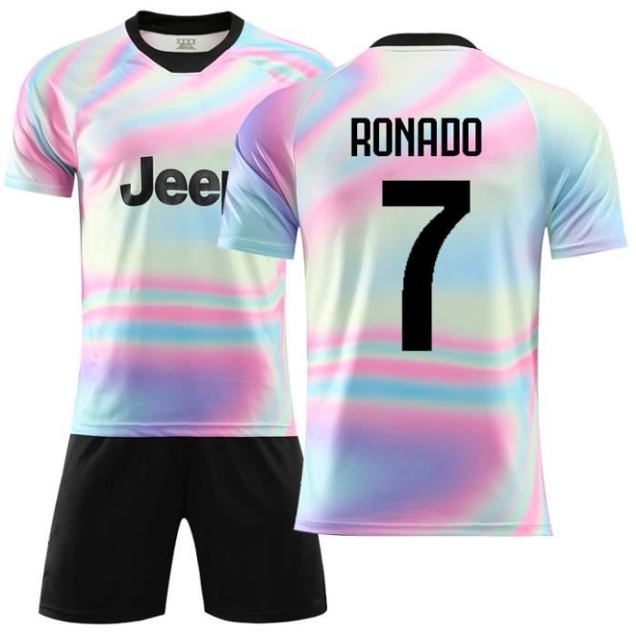 Juventus No. 7 Cristiano Ronaldo Maillot et Shorts de football Enfant/Homme