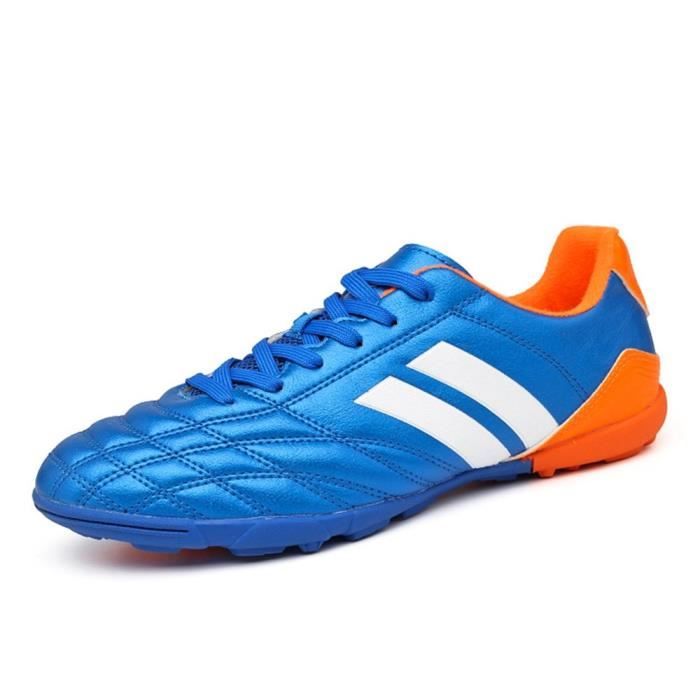 Chaussures De Running ZJHK9 Garçons Turf Crampons Football Athletic Football Sports de plein air / intérieur Chaussures Tf Taille-44