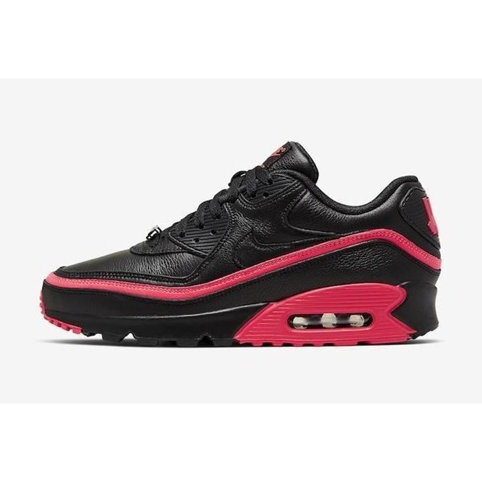 NIKE Basket Homme Air Max 90 Cuir - Noir FT2519-48