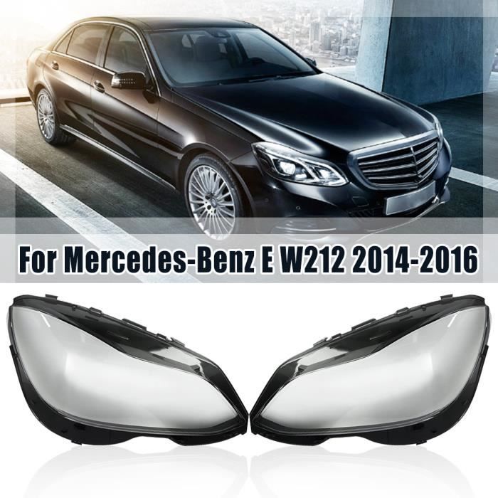 NEUFU Paire Couvertures de Phare AVANT pour Mercedes-Benz E W212 Facelift QT