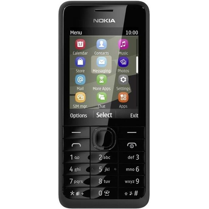 NOKIA 301 NOIR