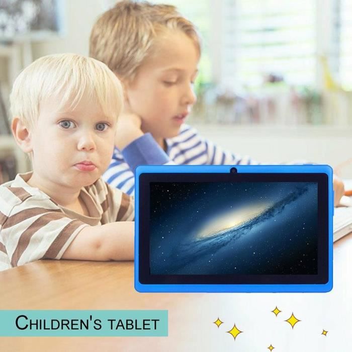 7 pouces enfants tablettes PC Android tablette PC WiFi enfants enfants PAD Android tablette anniversaire cadeau de noël