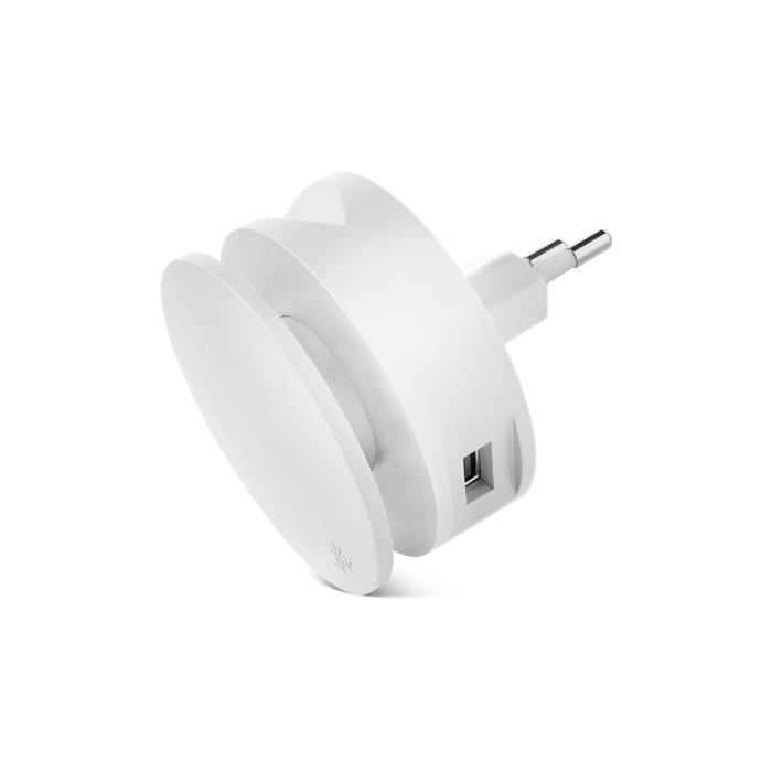 USBE POWER Chargeur Aero mini USB - Blanc