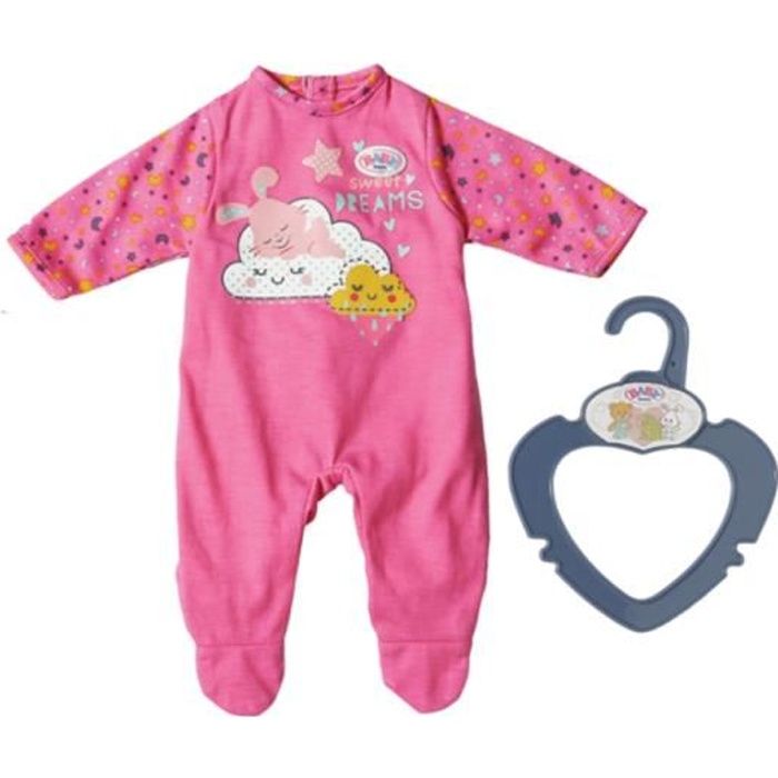 Accessoire pour poupée Zapf Creation 826812-B Baby Born Tenue de nuit rose 36 cm