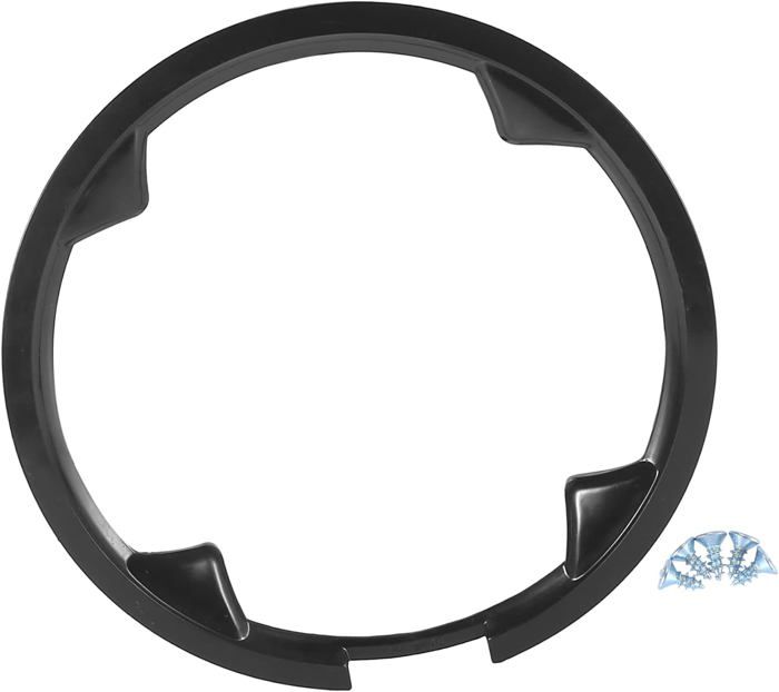 X AUTOHAUX Protection De Plateau 48 Dents Pour Vélo – Housse En Plastique 12 Cm De Pas, 4 Trous De 3 Mm – Universelle Pour VTT Et Vélo De Route – Lot Avec 5 Vis