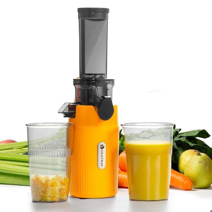 Extracteur de Jus - VENTRAY - Ginnie - Compact - 100 Watt - Jaune - Ventray