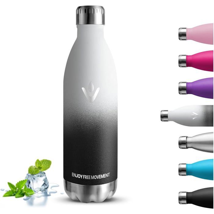 Grsta Gourde Isotherme 1l, Sans BPA, Gourde Paille, Anti Fuite, Inox, Acier Inoxydable 18/8, Adulte, Double Isolation, Metal pour pour Randonnée, Camping, Aptitude, Yoga Grsta Gourde Isotherme 1l, Sans BPA, Gourde Paille, Anti Fuite, Inox, Acier Inoxydable 18/8, Adulte, Double Isolation, Metal pour pour Randonnée, Camping, Aptitude, Yoga