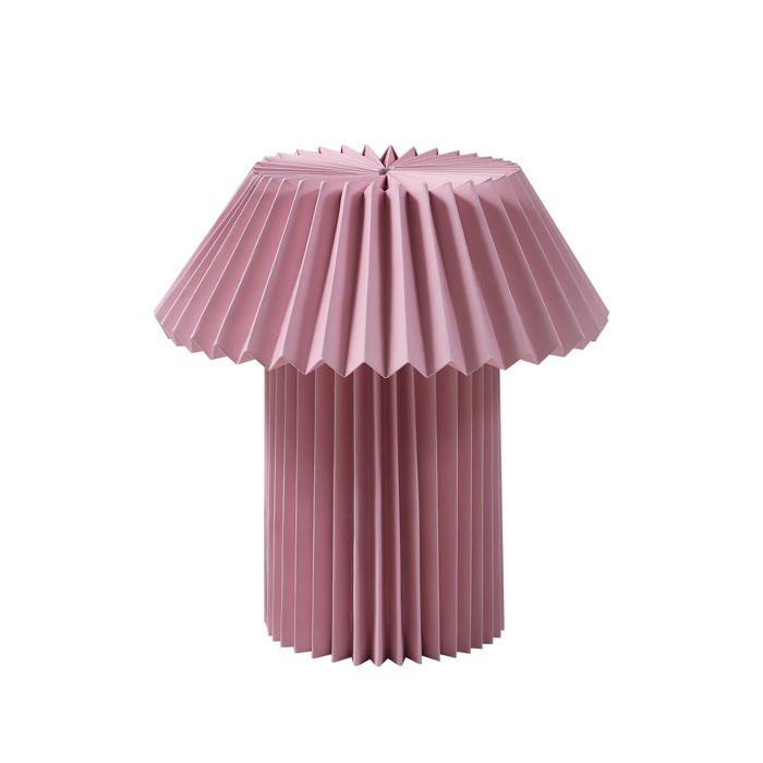Lampe à poser - Lindby - lampe de chevet - Papier carton - rose Lampe à poser - Lindby - lampe de chevet - Papier carton - rose