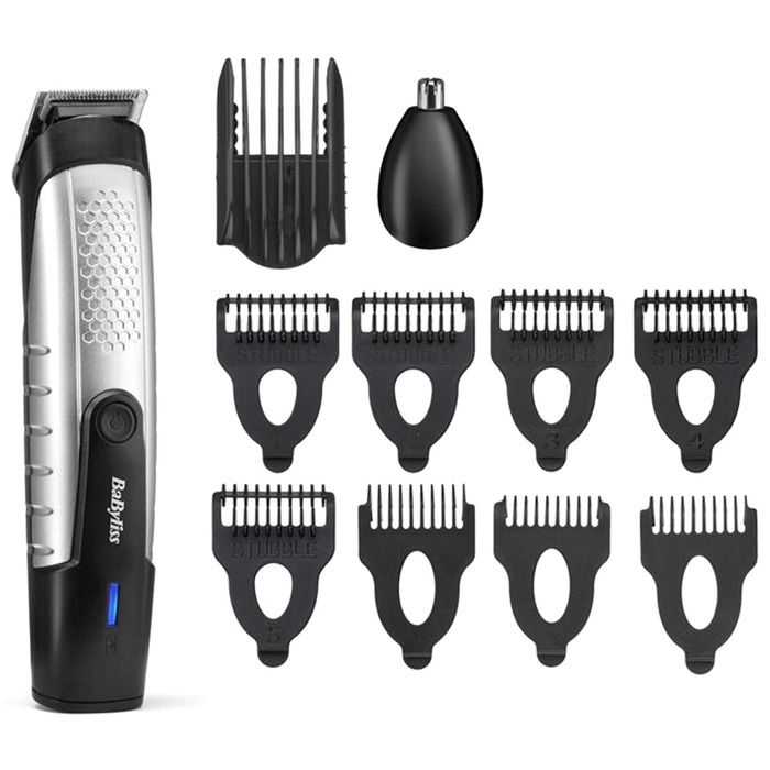 BaByliss T815E Tondeuse barbe Lithium Power Edition Sans fil Pour tailler tondre et entretenir toutes les barbes