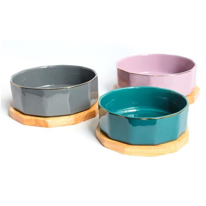 800ml Gamelles Pour Petit Chien Et Chat Gamelles Chien Chat Ceramique Va Au Lave Vaisselle Et Facile A Nettoyer Pan Achat Vente Bol Cdiscount