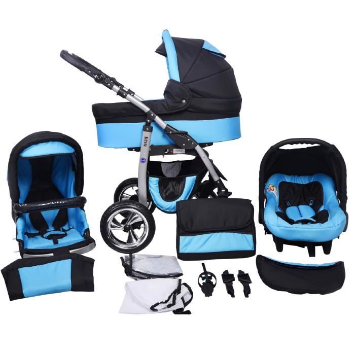 Poussette shop trio turquoise