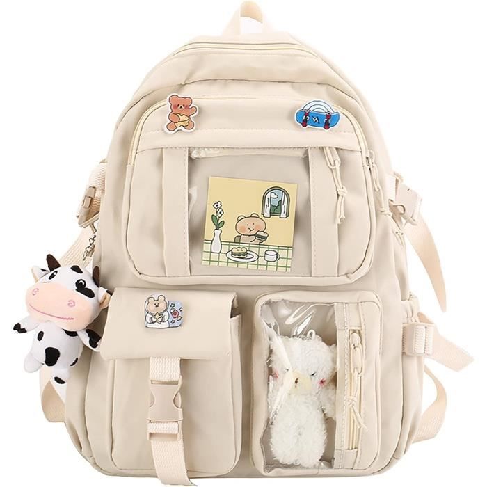 Fanny Ou Sac À Dos Esthétique.Sac À Dos Kawaii Japonais Avec