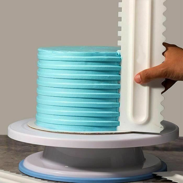 Decoration De Gateau Peigne Glacage Gateau Scraper Patisserie Liss 6 Modeles De Cuisson Outil Wtx Cdiscount Maison