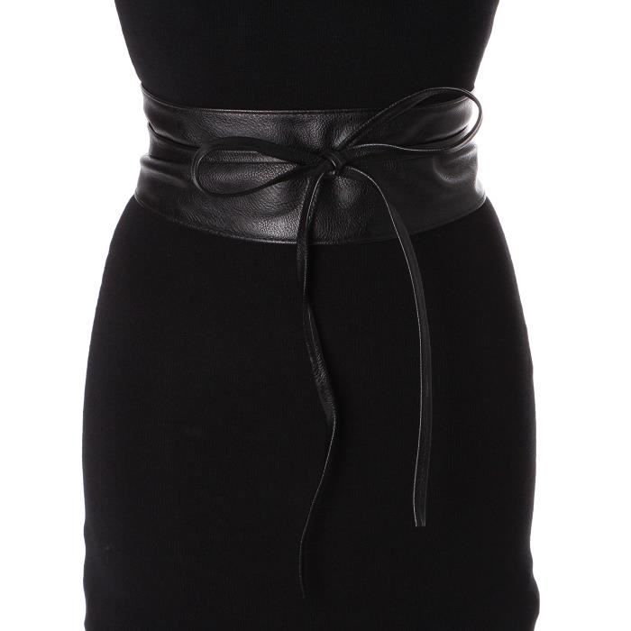 Ceinture large à nouer cheap