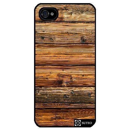 Coque Iphone 4/4S Effet bois ref 815 Cdiscount Téléphonie