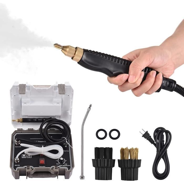 Nettoyeur Vapeur Portable HUAJUN - Haute Température, 9 Accessoires Pour Maison & Voiture