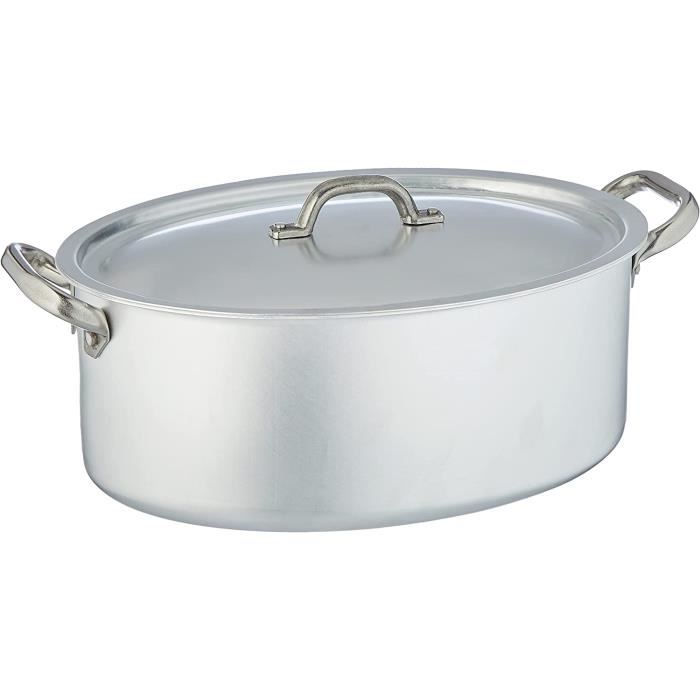 Cocotte ovale en cuivre intérieur inox Mauviel