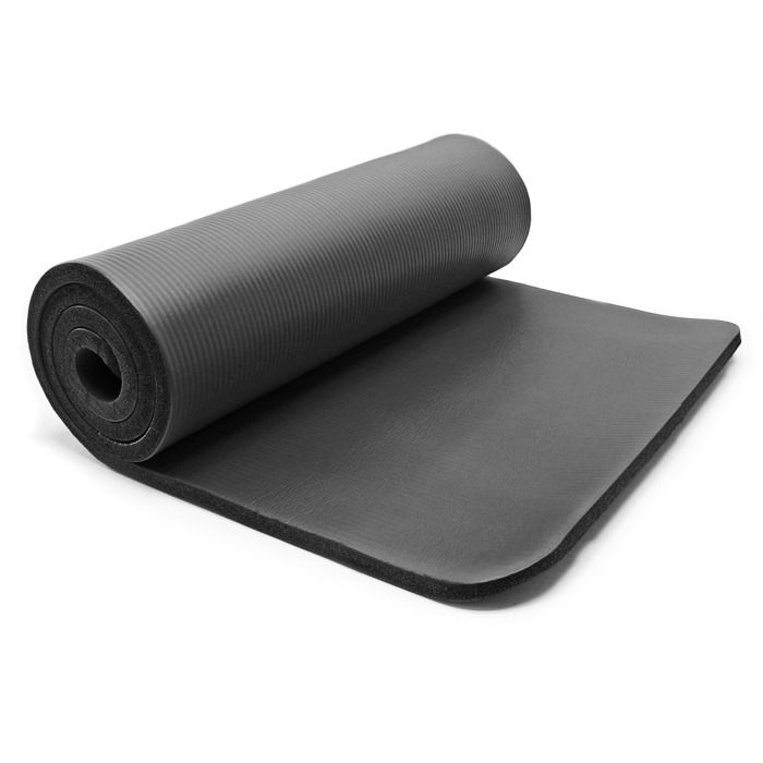 Wiltec Tapis de yoga - couleur noire - 190 x 100 x 1 5 cm - Antidérapant Extra épais - Matelas pour Fitness Aérobic Pilates Matériel Wiltec Tapis de yoga - couleur noire - 190 x 100 x 1 5 cm - Antidérapant Extra épais - Matelas pour Fitness Aérobic Pilates Matériel