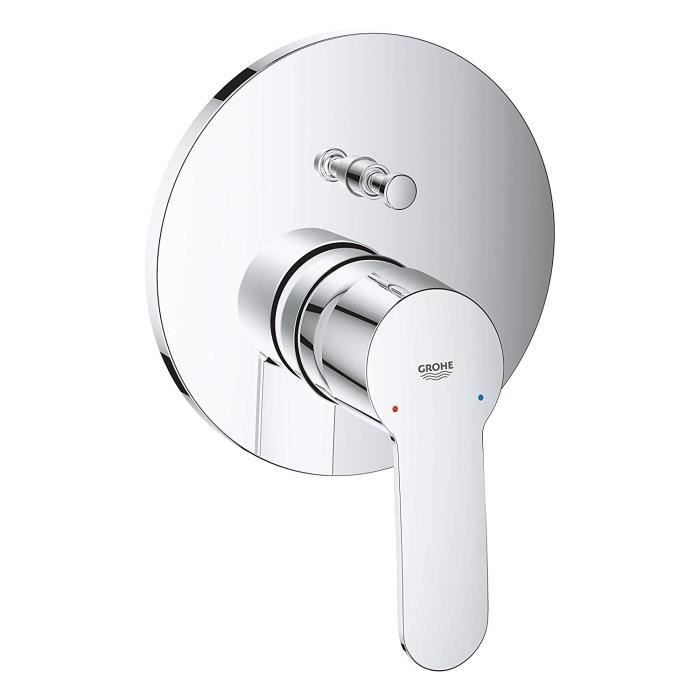 Grohe 24052002 Mitigeur Bain Douche Encastre Chrome Achat Vente Robinetterie Sdb Grohe 24052002 Mitigeur B 3871 Cdiscount