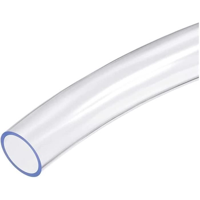 Tube PVC Transparent 20mm Intérieur / 25mm Extérieur – 500mm Longueur – Uxcell