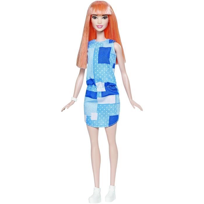Barbie Fashionistas Doll 60 Patchwork Denim