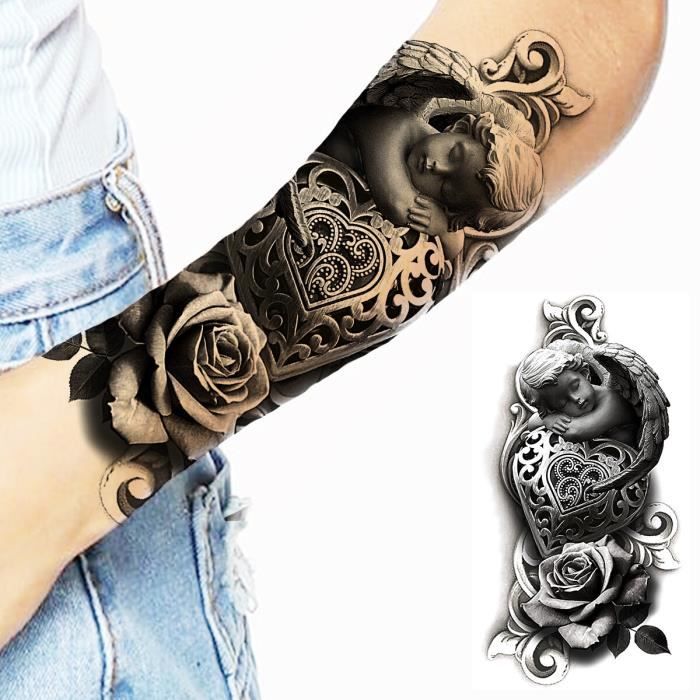 20 Tatouages Temporaires Cicatrice Zombie Halloween - Effets Plaie Sanglante Réaliste - Maquillage Horreur - 8