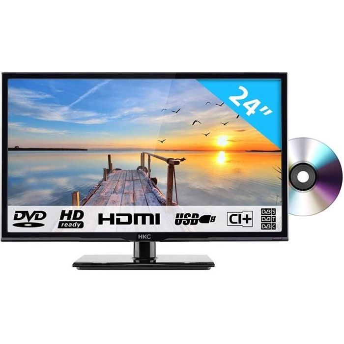 TV LED réflexion 24 pouces avec lecteur DVD / pour camionnettes (Big  Nugget, Signeo, etc.) - Nugget Store