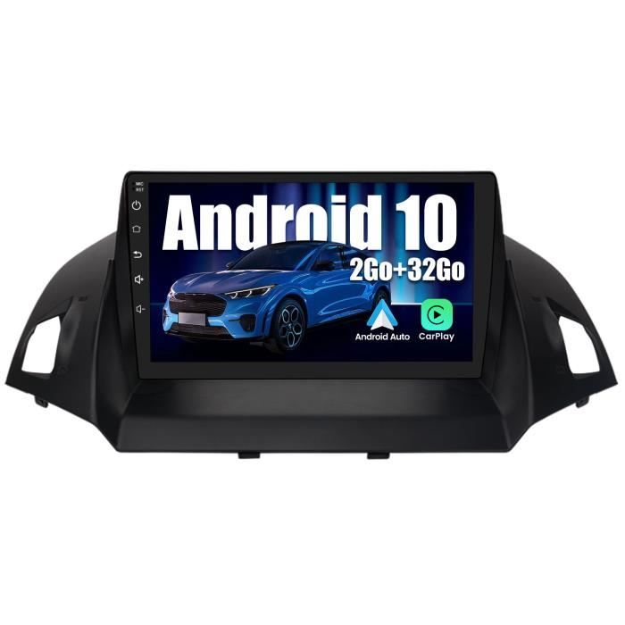 Autoradio Android 14 Pour Ford Kuga/Escape/C-Max 2013-2017 - 9" IPS Avec CarPlay/Android Auto