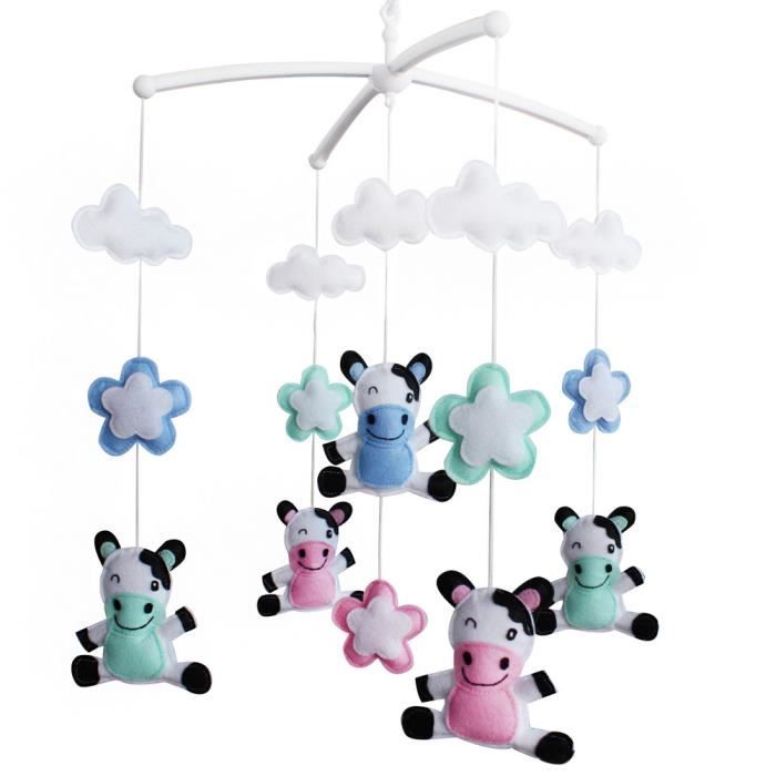 Vaches, coloré] Lit bébé mobile, bébé garçon et fille Literie Hochet -  Cdiscount Puériculture & Eveil bébé