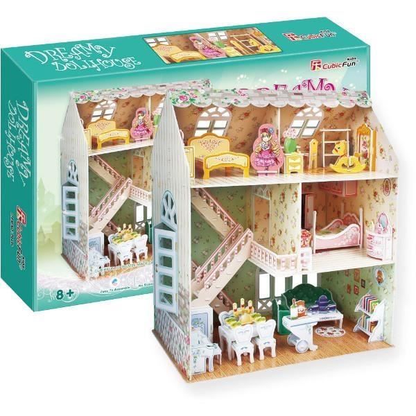 Maison puzzle - CUBICFUN - P645H - 160 pièces - 8 ans et plus - Intérieur