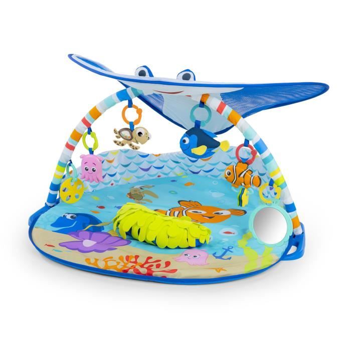 DISNEY BABY Tapis d'Eveil le Monde de Némo Mr. Ray Ocean Lights