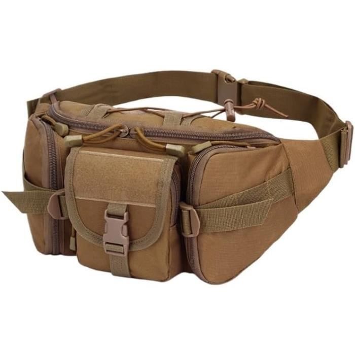 Sac banane,tactique,imperméable,multifonction,décontracté,pour hommes