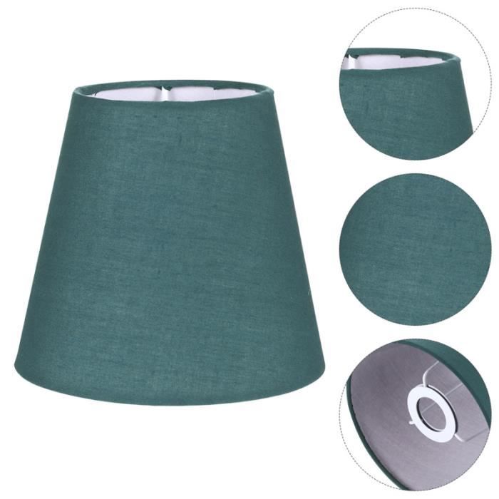 Lot 2 Abat-jour Rétro En Tissu Clipables - Pour Lampe De Table, Applique, Protection Anti-poussière
