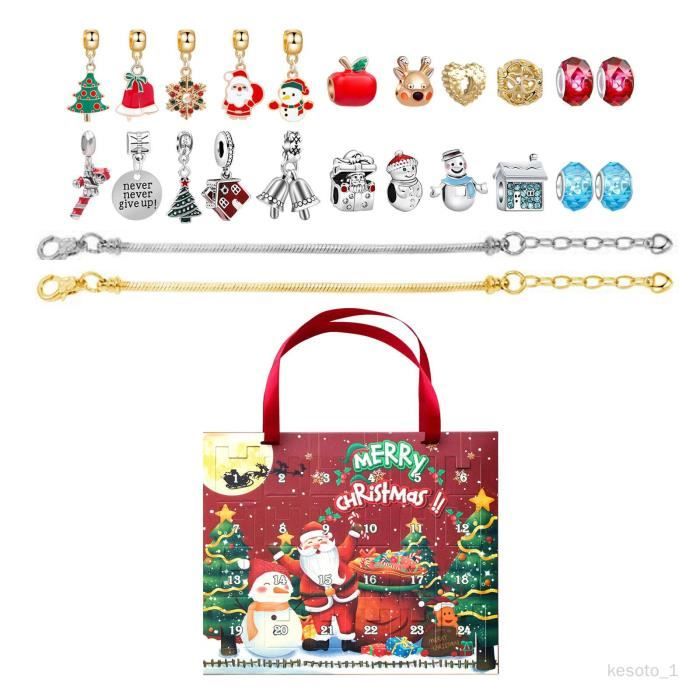 Lot D'autocollants Pour Calendrier De L'Avent (chiffres 1 à