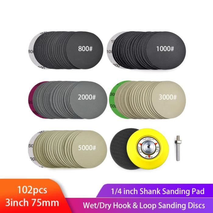 Pearl Abrasive - Disque pour préparation de surface carbure de silicone gris 4-1/2