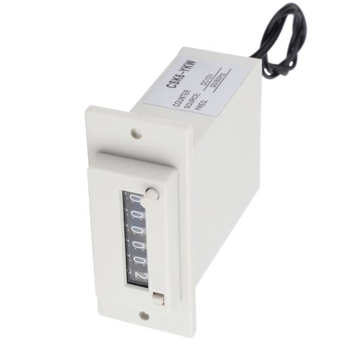 Compteur Digital Rechargeable Pour Doigt - Étanche IPX8 - 6 Chiffres, Rétroéclairage - Pour Sport, Tricot, Comptage