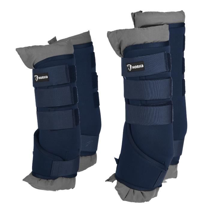 Stable boots pour cheval Horka Traveling - bleu - L Stable boots pour cheval Horka Traveling - bleu - L