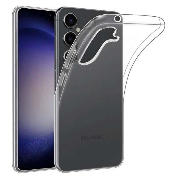 Coque pour Samsung Galaxy S23 FE 5G - housse etui silicone gel fine + verre  trempe - TRANSPARENT TPU - Cdiscount Téléphonie