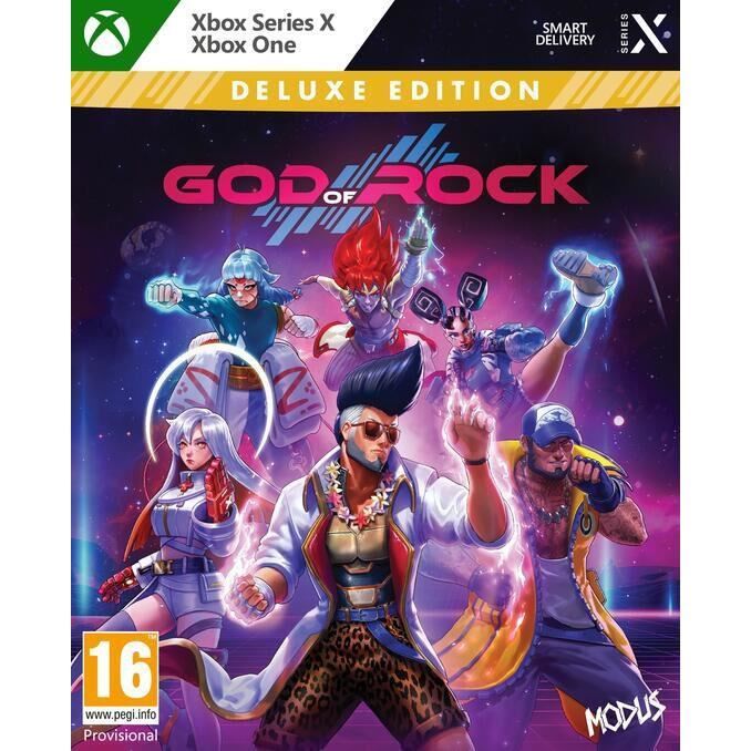 Jeu - JUST FOR GAMES - God Of Rock Deluxe Edition - Combat - Mode en ligne - Xbox Series X