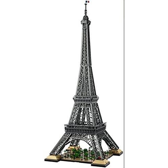 Jeu de construction - LEGO - Eiffel Tower - 1024 pièces - Beige - Adulte