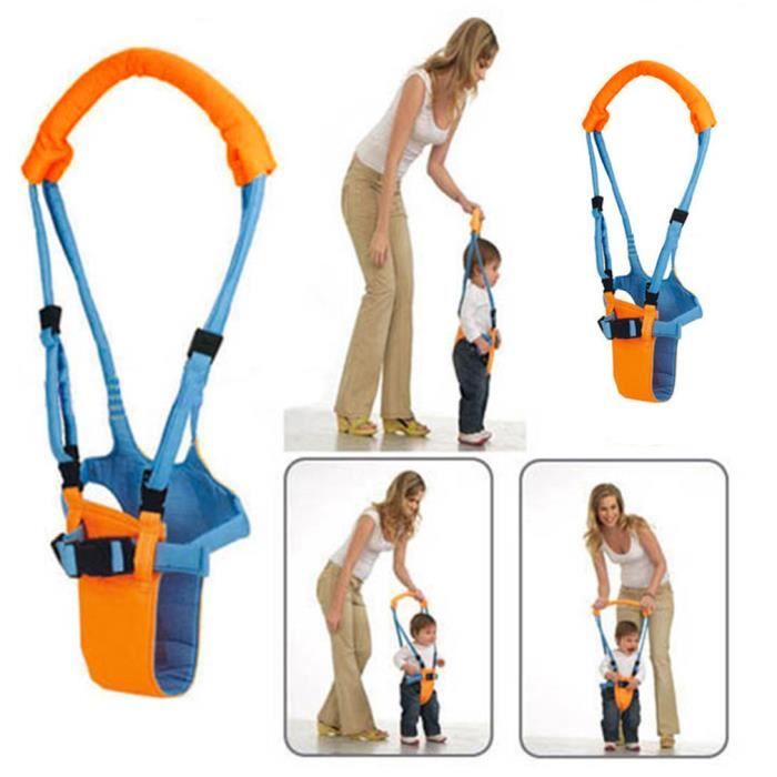 Bebe Aide A Marcher Bretelle De Marche Ceinture D Apprentissage Porte Siege Reglable Bebe 6 Mois A 14 Mois Deux Coloris Cdiscount Puericulture Eveil Bebe