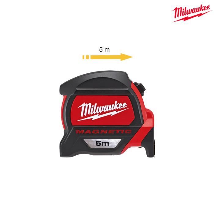 Mètre ruban MILWAUKEE magnétique premium 5m 48227305