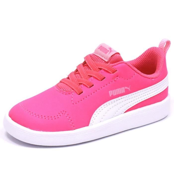 puma bebe fille rose