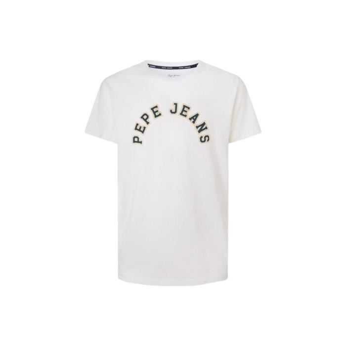 T-shirt PEPE JEANS WESTEND TEE FUTURE ECRU Blanc - Homme/Adulte